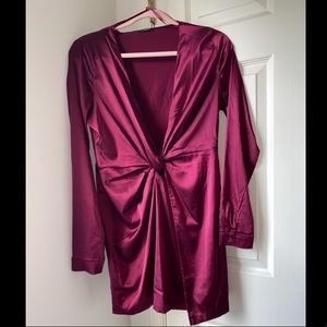 Silk Fashion Nova Dress